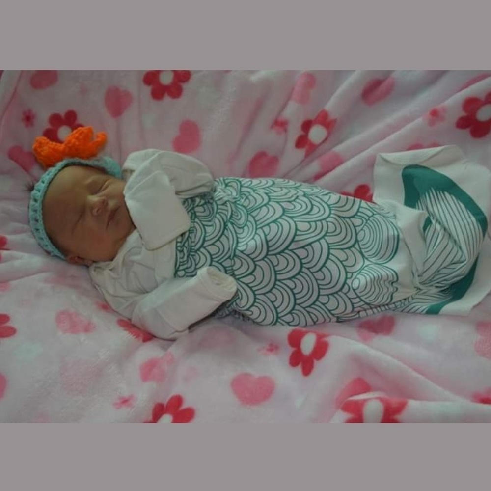 Newborn/Baby Mermaid Nightgown